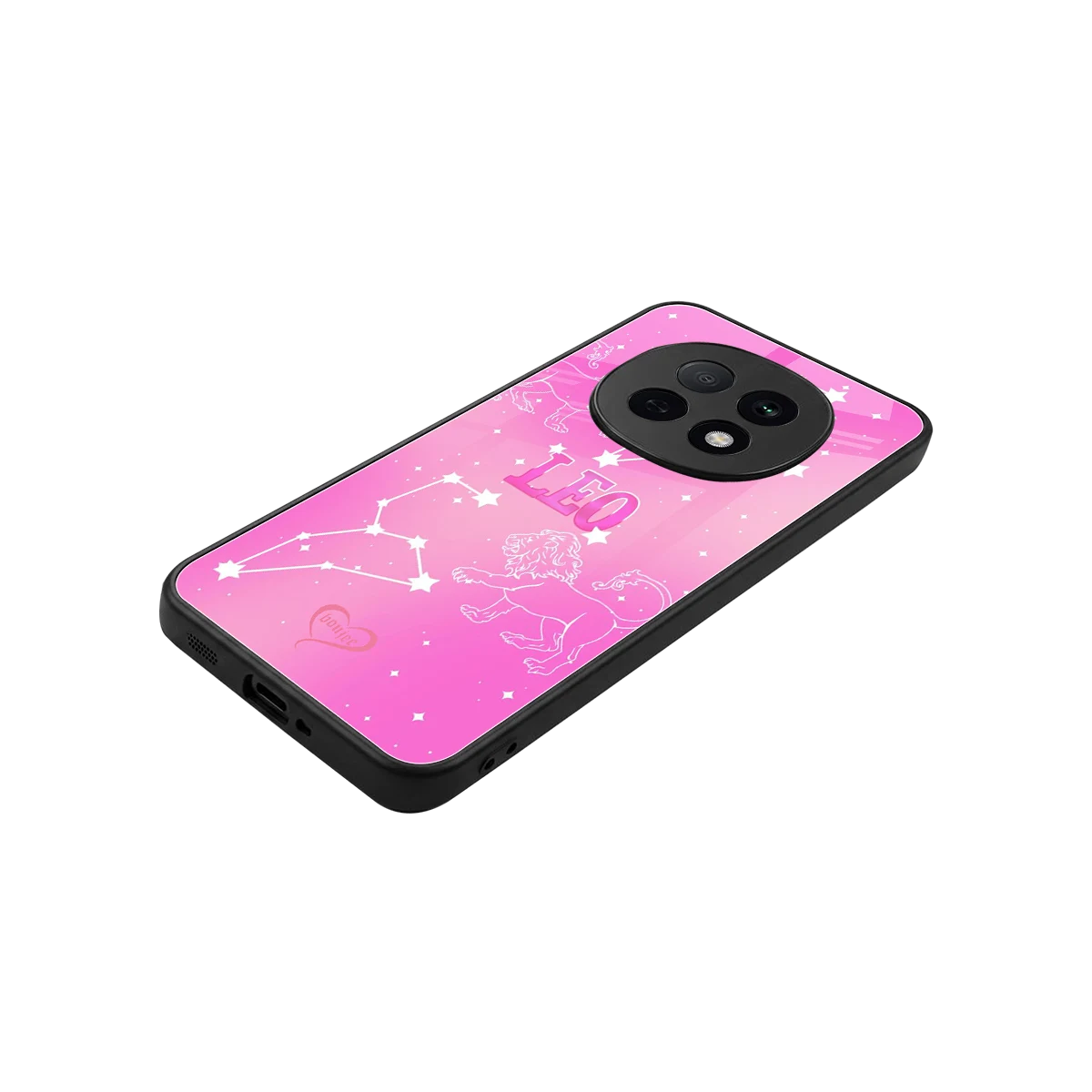 Leo Aura stylish phone case for oppo f29 pro 5g | glossy glass and slim fit