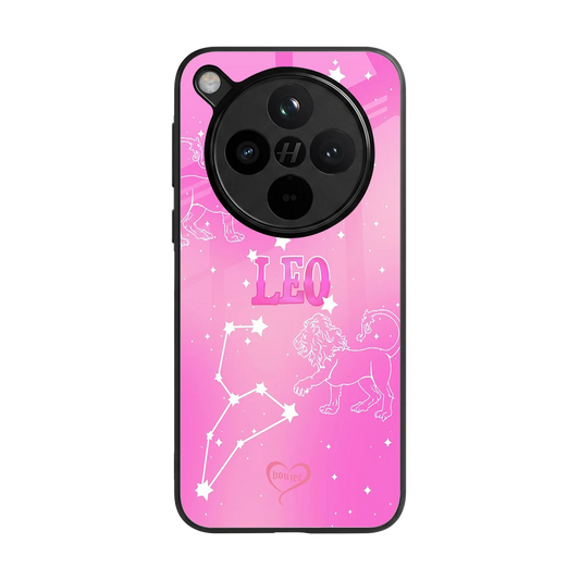 Leo Aura back phone cover | glass case for oppo find x8