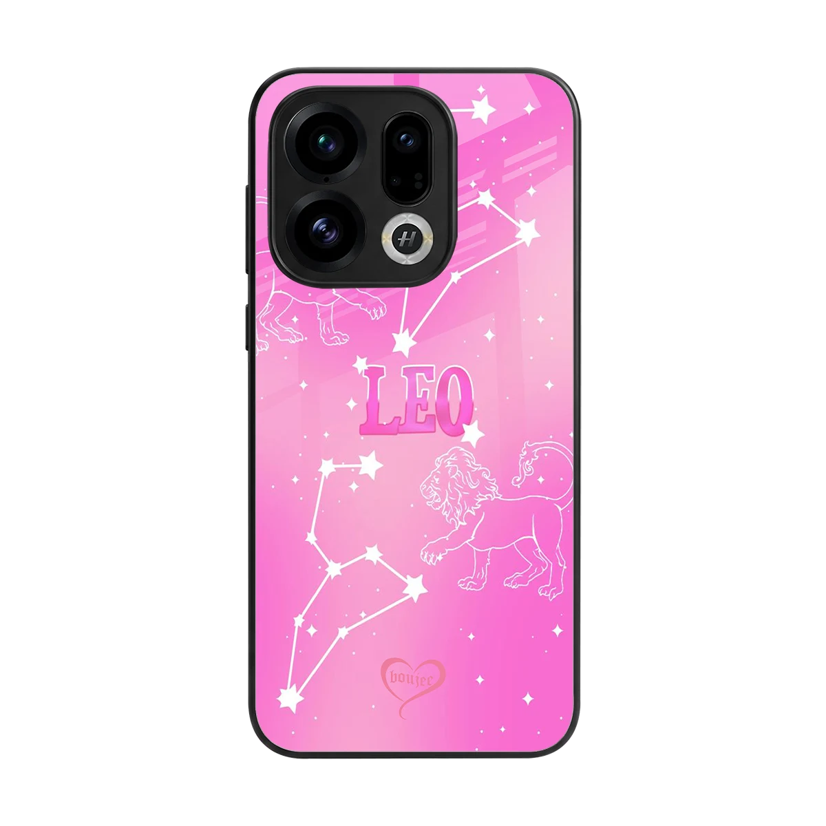 Leo Aura back phone cover | glass case for oppo find x9