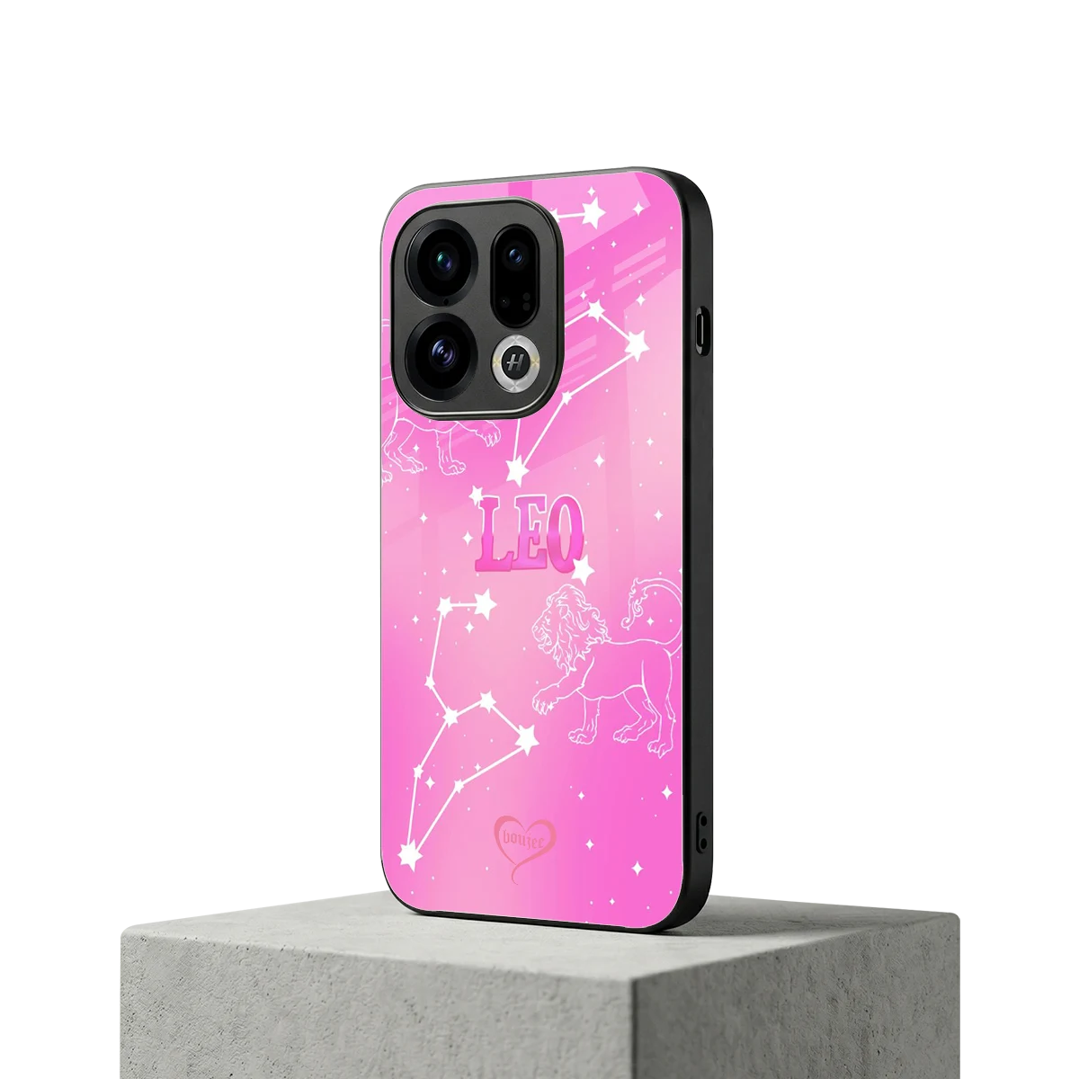 Leo Aura oppo find x9 mobile cover | shockproof glass phone case