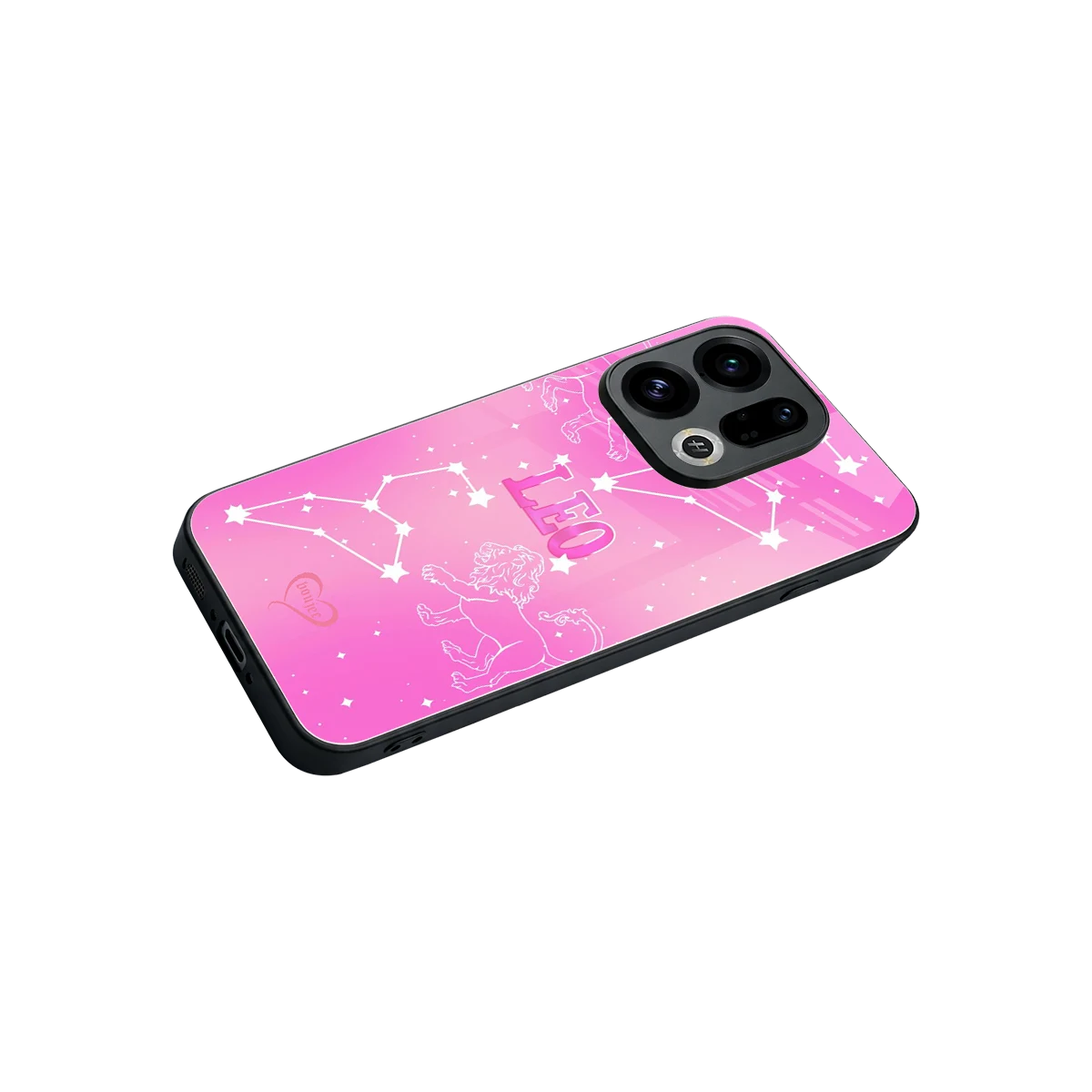 Leo Aura stylish phone case for oppo find x9 | glossy glass and slim fit