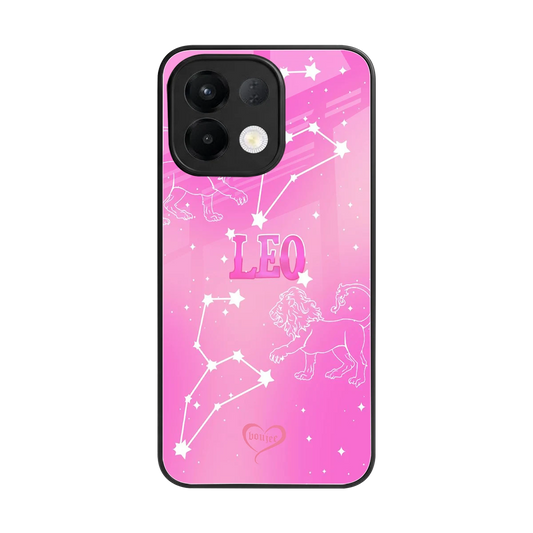 Leo Aura back phone cover | glass case for oppo k13 5g