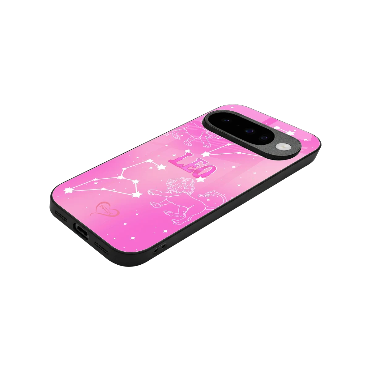 Leo Aura stylish phone case for google pixel 10 | glossy glass and slim fit