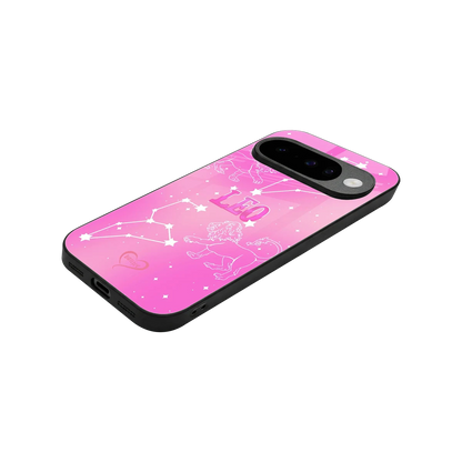 Leo Aura stylish phone case for google pixel 10 | glossy glass and slim fit