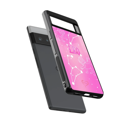 Leo Aura sleek google pixel 6 pro cover with tempered glass back and TPU edges