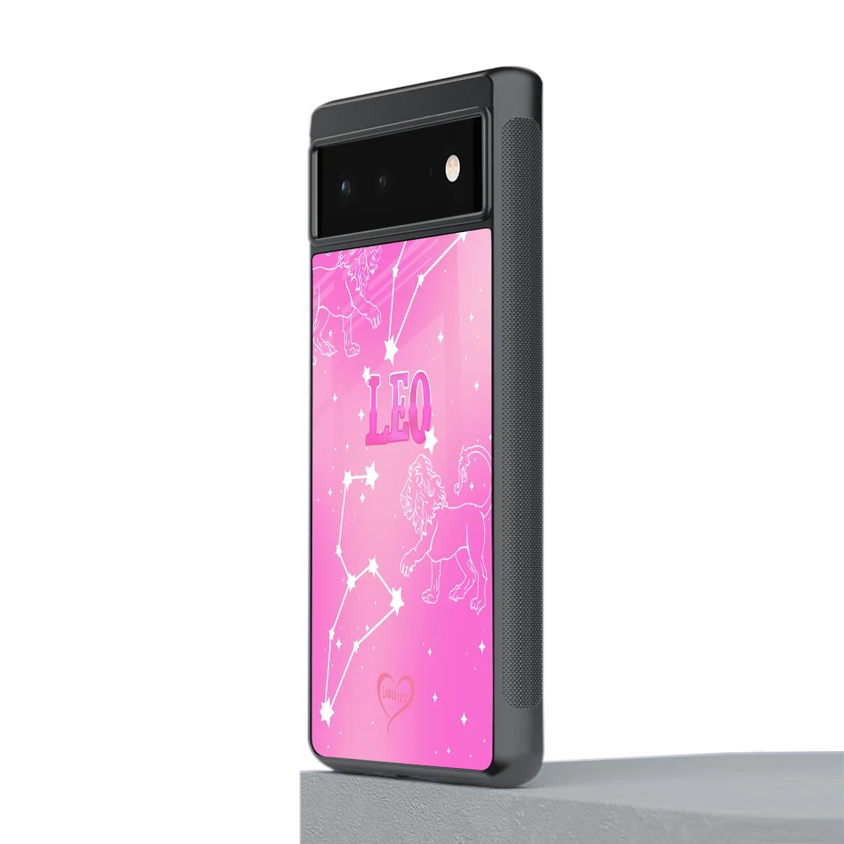 Leo Aura stylish phone case for google pixel 6 | glossy glass and slim fit