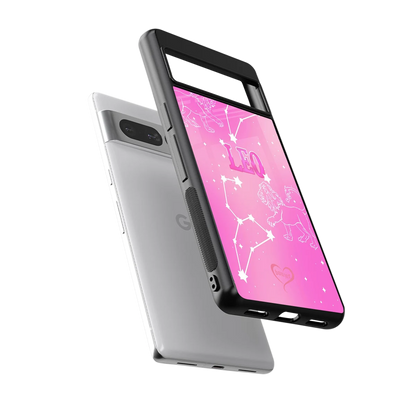 Leo Aura sleek google pixel 7 pro cover with tempered glass back and TPU edges