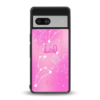 Leo Aura back phone cover | glass case for google pixel 7a