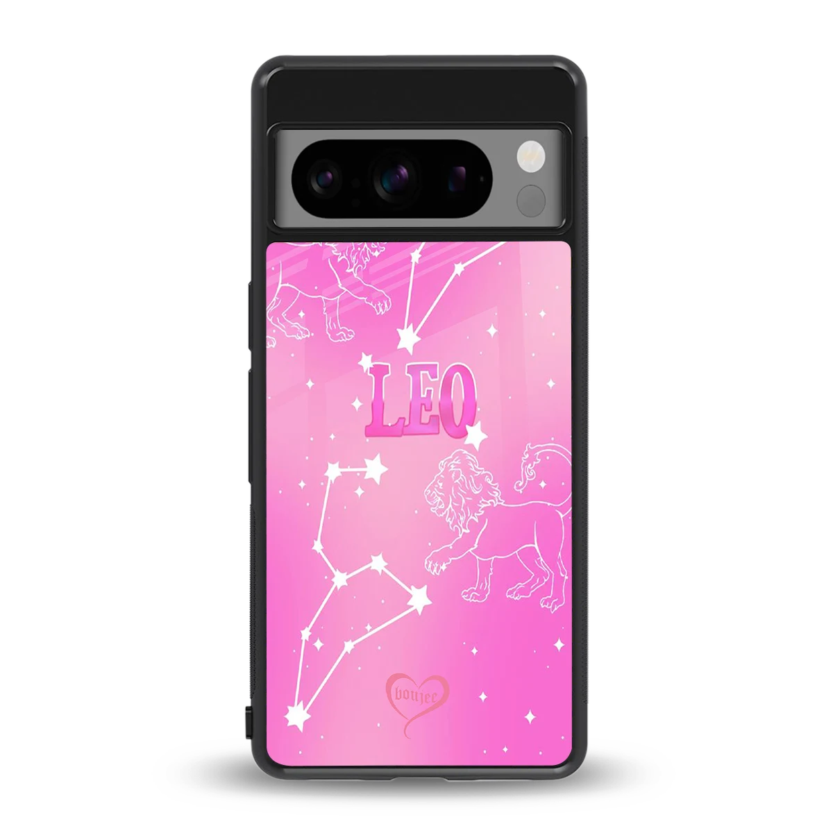 Leo Aura back phone cover | glass case for google pixel 8 pro
