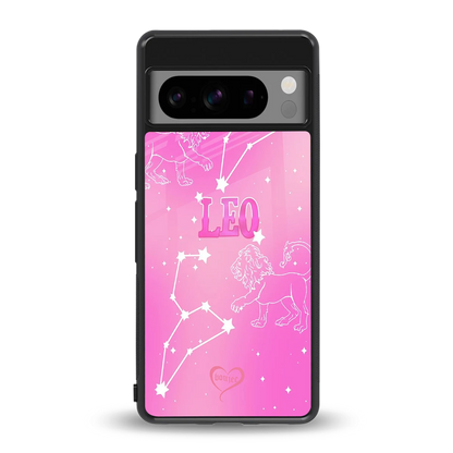 Leo Aura back phone cover | glass case for google pixel 8 pro