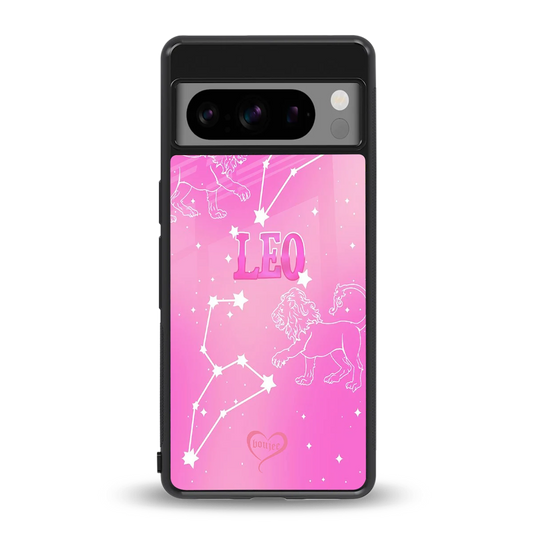 Leo Aura back phone cover | glass case for google pixel 8 pro
