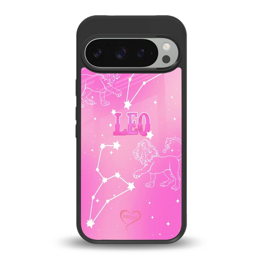 Leo Aura back phone cover | glass case for google pixel 9 pro xl