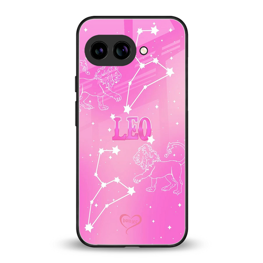 Leo Aura back phone cover | glass case for google pixel 9a