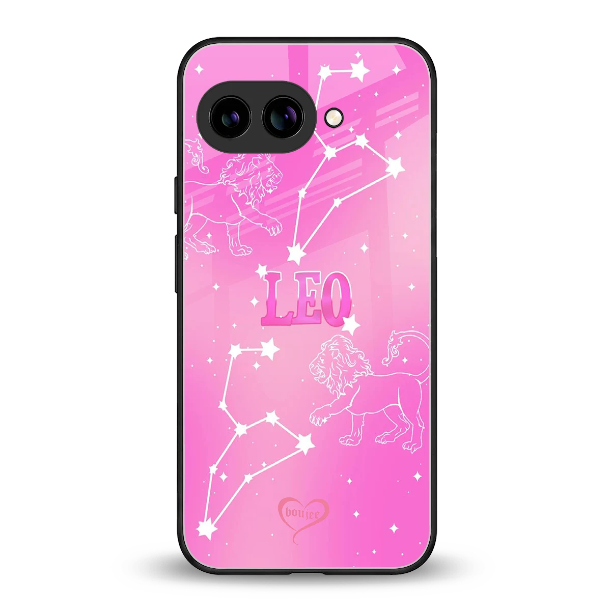 Leo Aura back phone cover | glass case for google pixel 10a