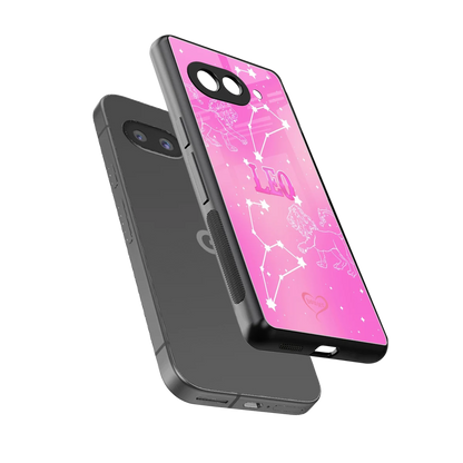 Leo Aura sleek google pixel 10a cover with tempered glass back and TPU edges
