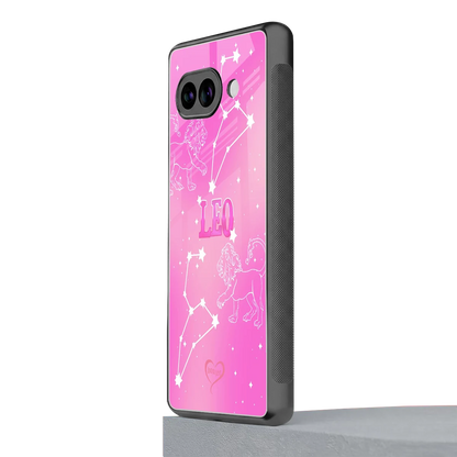Leo Aura google pixel 10a mobile cover | shockproof glass phone case