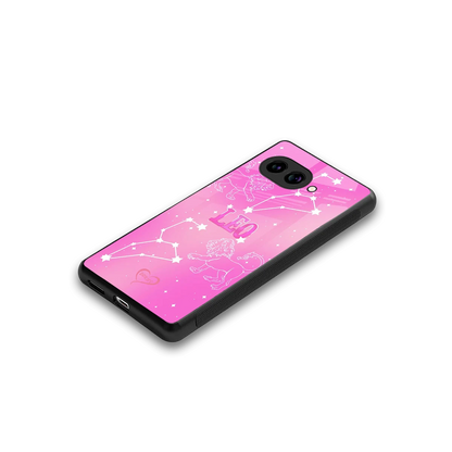 Leo Aura stylish phone case for google pixel 10a | glossy glass and slim fit