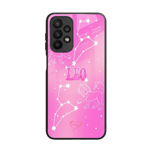 Leo Aura back phone cover | glass case for samsung galaxy a23