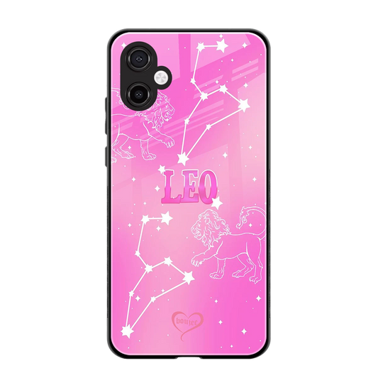 Leo Aura back phone cover | glass case for samsung galaxy a06 5g