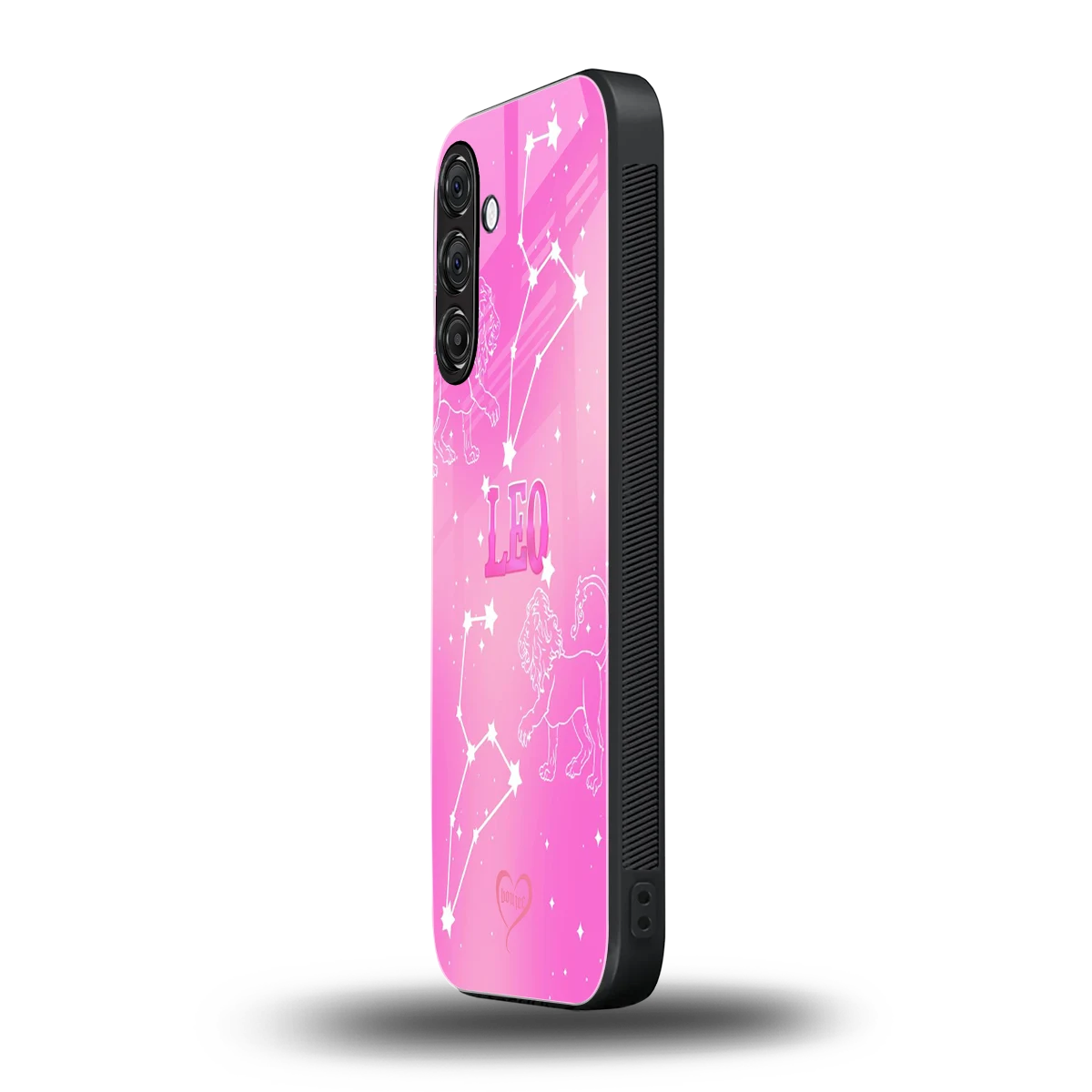 Leo Aura samsung galaxy m35 5g mobile cover | shockproof glass phone case