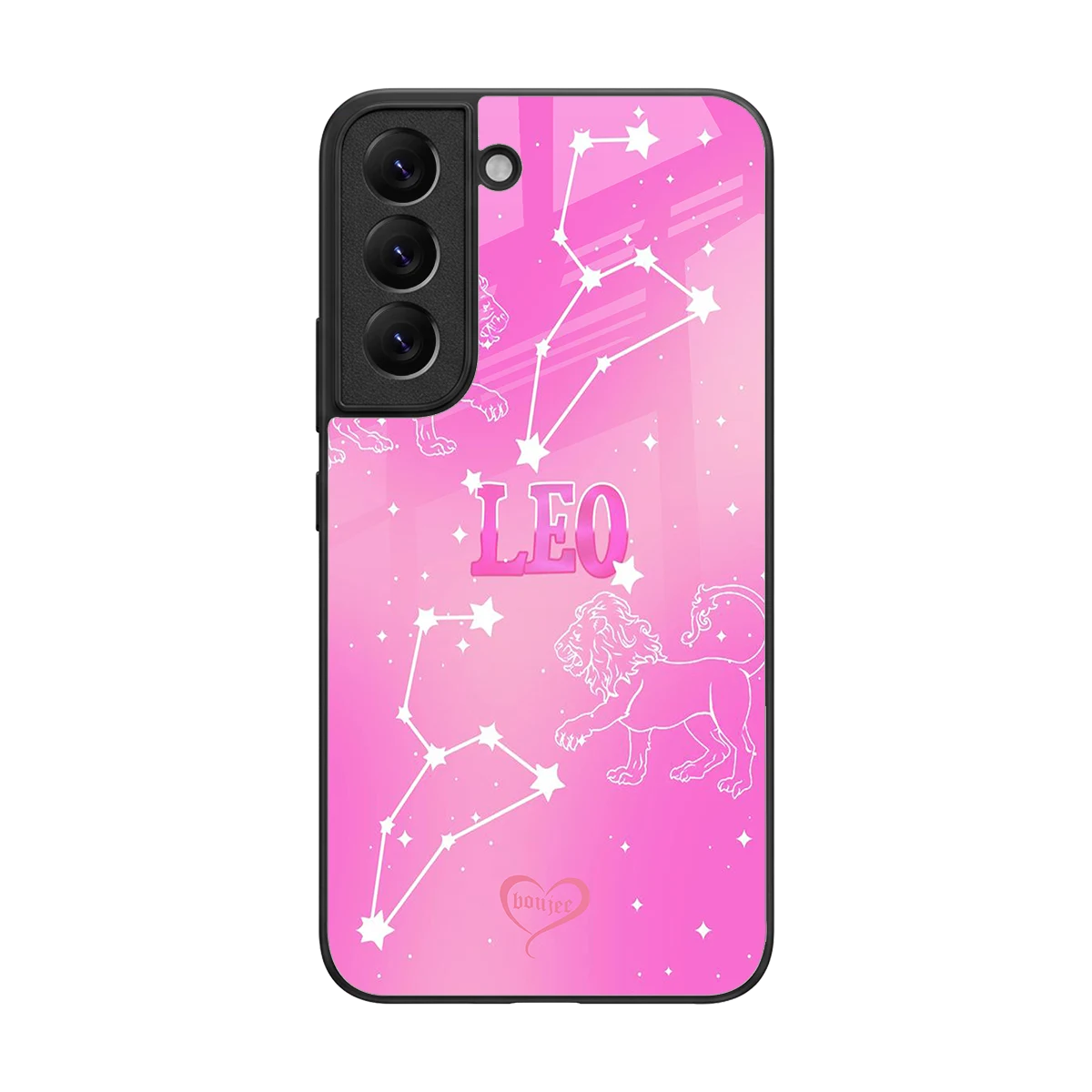 Leo Aura back phone cover | glass case for samsung galaxy s22