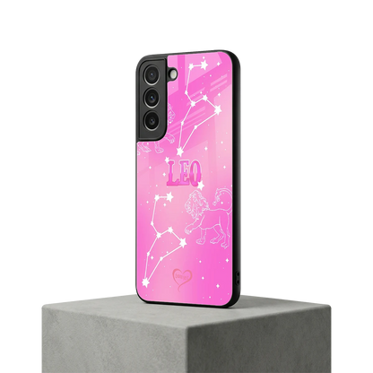 Leo Aura samsung galaxy s22 mobile cover | shockproof glass phone case