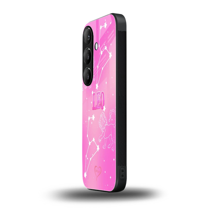 Leo Aura samsung galaxy s24 mobile cover | shockproof glass phone case