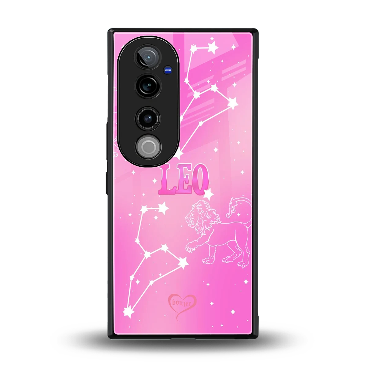 Leo Aura back phone cover | glass case for vivo v40 pro