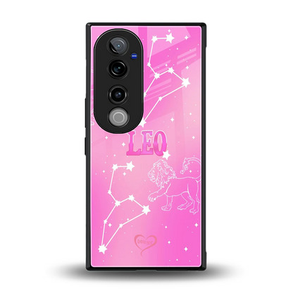 Leo Aura back phone cover | glass case for vivo v40 pro