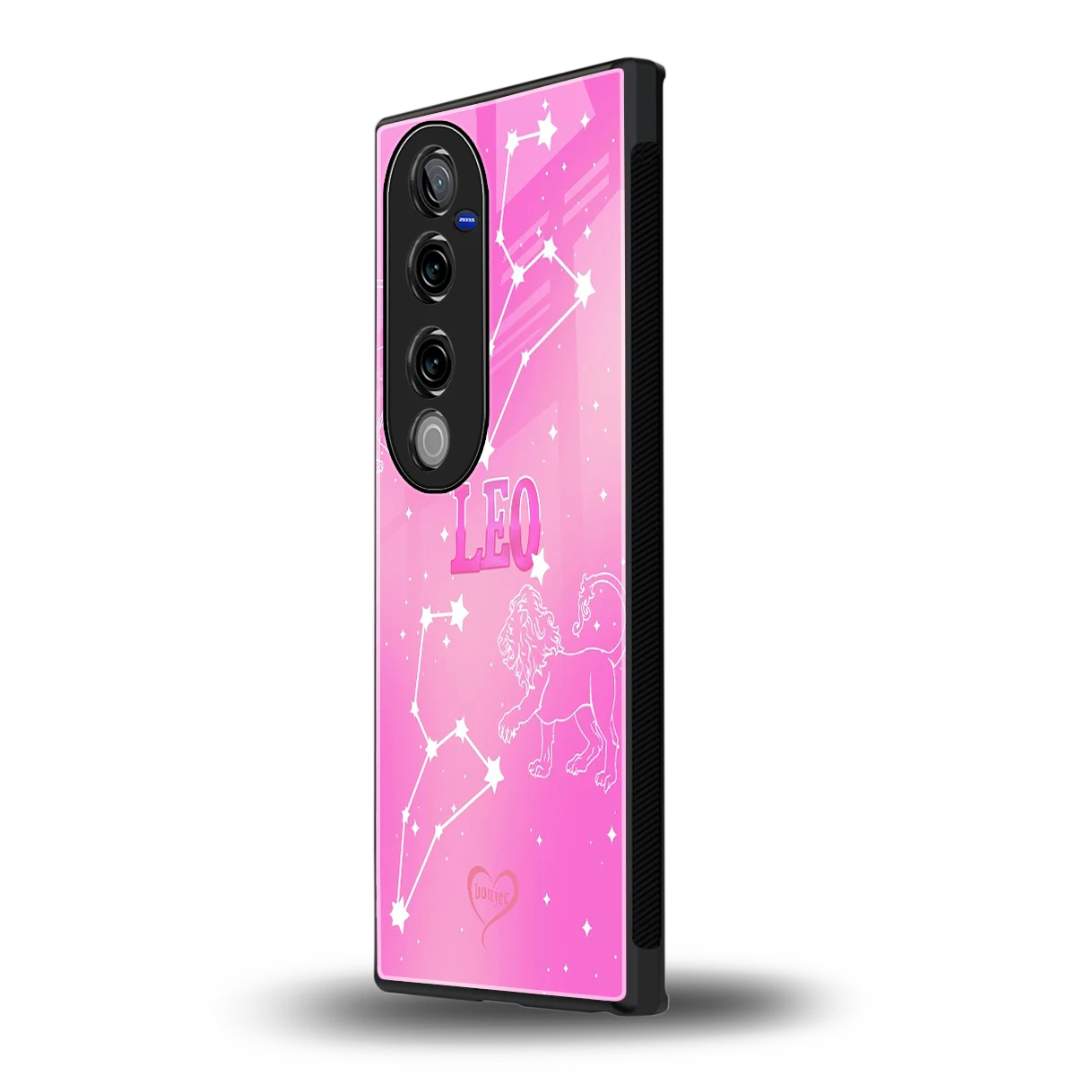 Leo Aura vivo v40 pro mobile cover | shockproof glass phone case