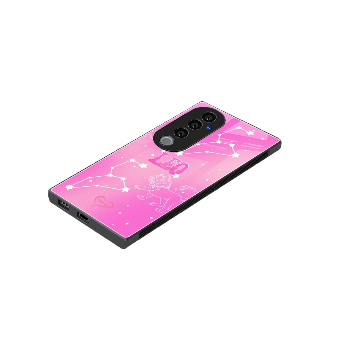 Leo Aura stylish phone case for vivo v40 pro | glossy glass and slim fit