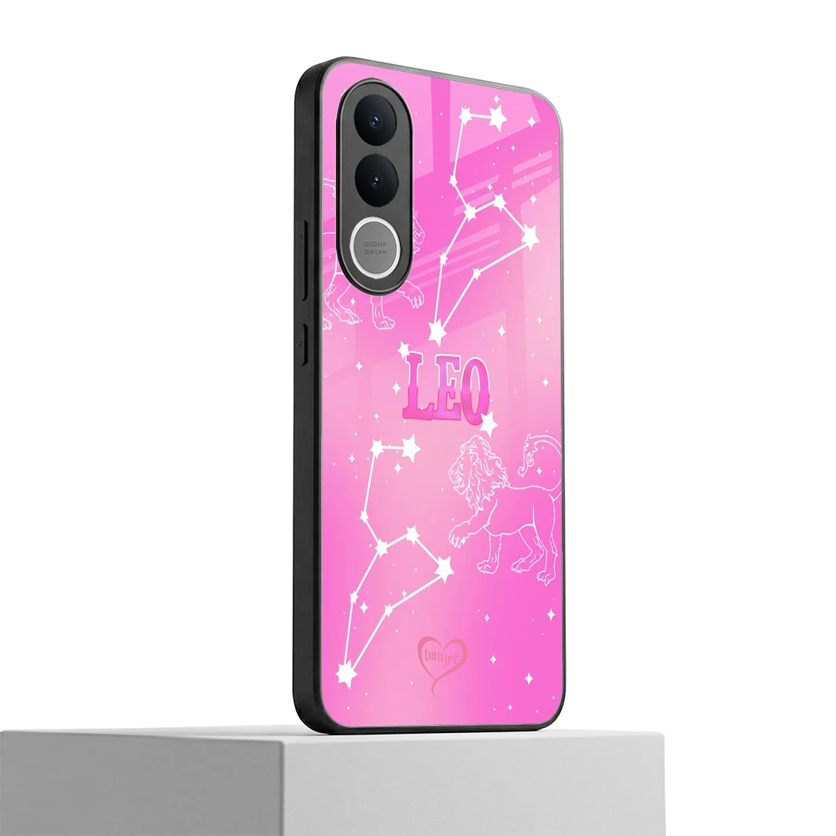 Leo Aura vivo v70 fe mobile cover | shockproof glass phone case