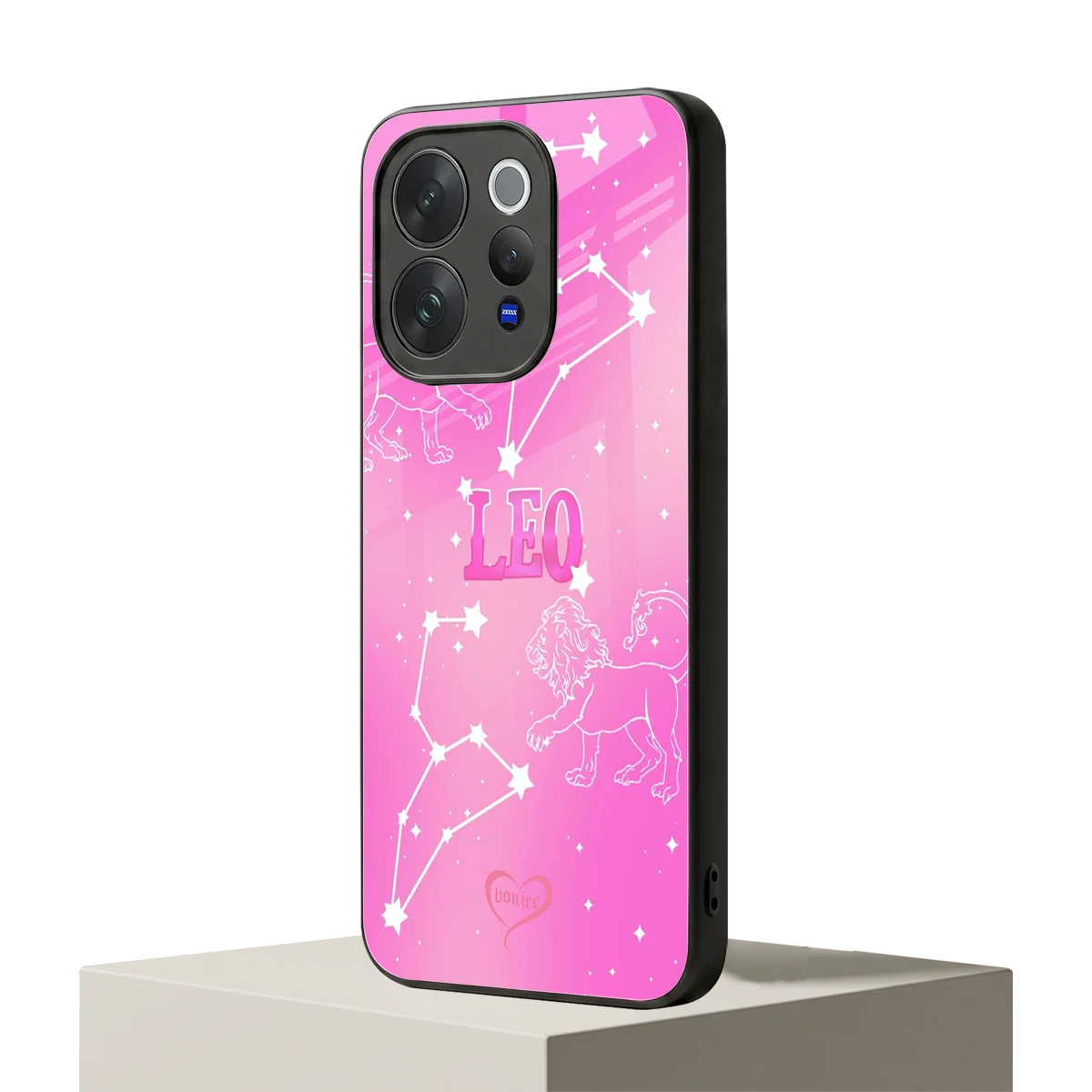 Leo Aura vivo v70 mobile cover | shockproof glass phone case