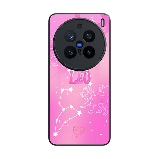 Leo Aura back phone cover | glass case for vivo x200 pro