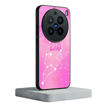 Leo Aura vivo x200 pro mobile cover | shockproof glass phone case