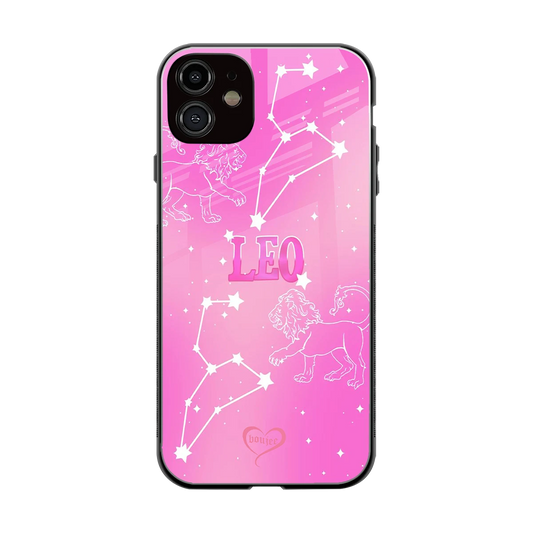 Leo Aura back phone cover | glass case for iphone 12