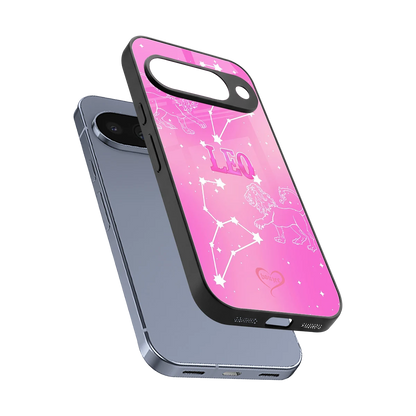 Leo Aura sleek google pixel 10 cover with tempered glass back and TPU edges