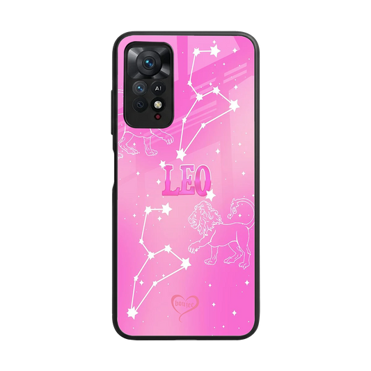 Leo Aura back phone cover | glass case for redmi note 11 pro
