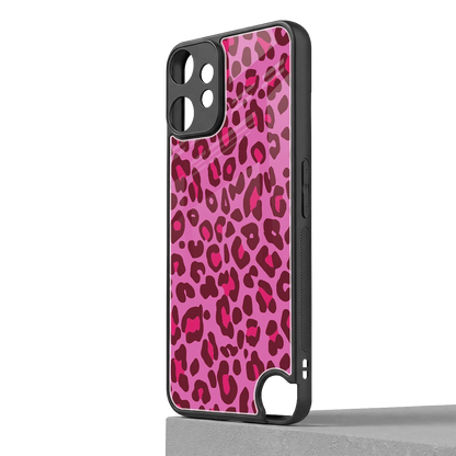 Leopard Pink cmf nothing phone 2 pro mobile cover | shockproof glass phone case