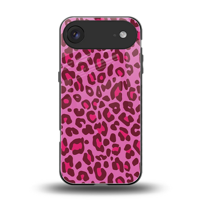 Leopard Pink back phone cover | glass case for iphone air