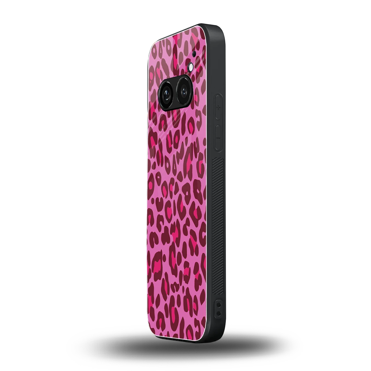 Leopard Pink nothing phone 2a plus mobile cover | shockproof glass phone case