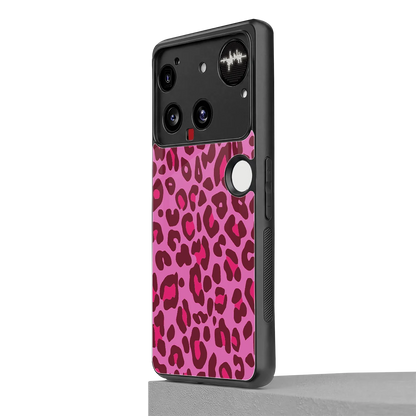 Leopard Pink nothing phone 3 mobile cover | shockproof glass phone case