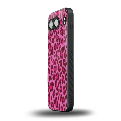 Leopard Pink oneplus nord 4 mobile cover | shockproof glass phone case