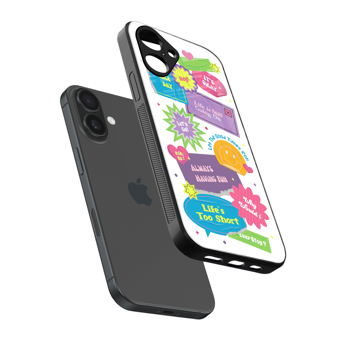 Lesss Go Phone Case for Iphone 16 | Glass Case