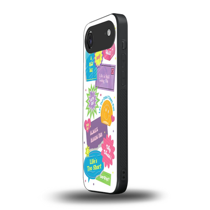 Lesss Go iphone air mobile cover | shockproof glass phone case