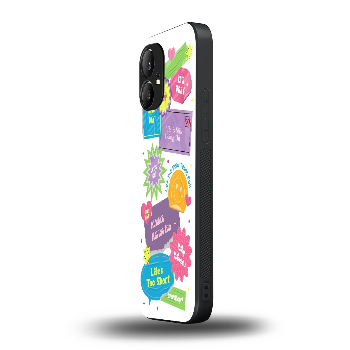 Lesss Go nothing phone 1 mobile cover | shockproof glass phone case