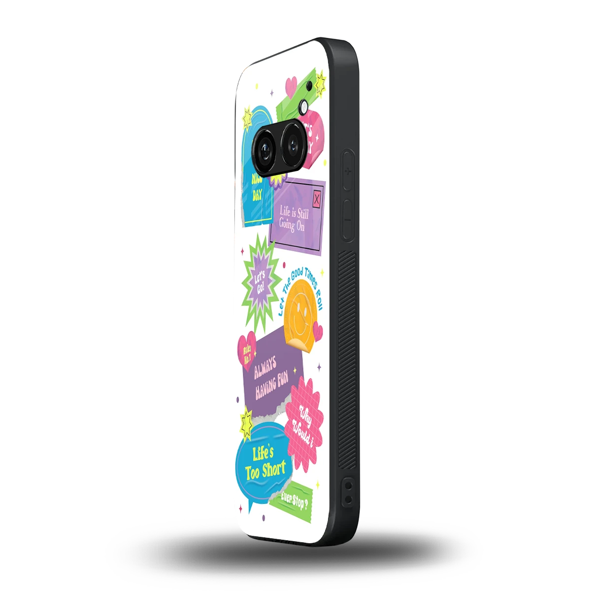 Lesss Go nothing phone 2a mobile cover | shockproof glass phone case