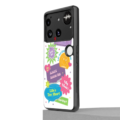 Lesss Go nothing phone 3 mobile cover | shockproof glass phone case