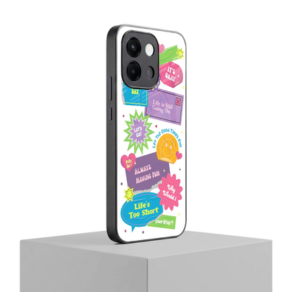 Lesss Go oneplus 13s mobile cover | shockproof glass phone case