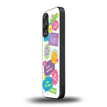 Lesss Go oneplus nord ce 4 lite mobile cover | shockproof glass phone case